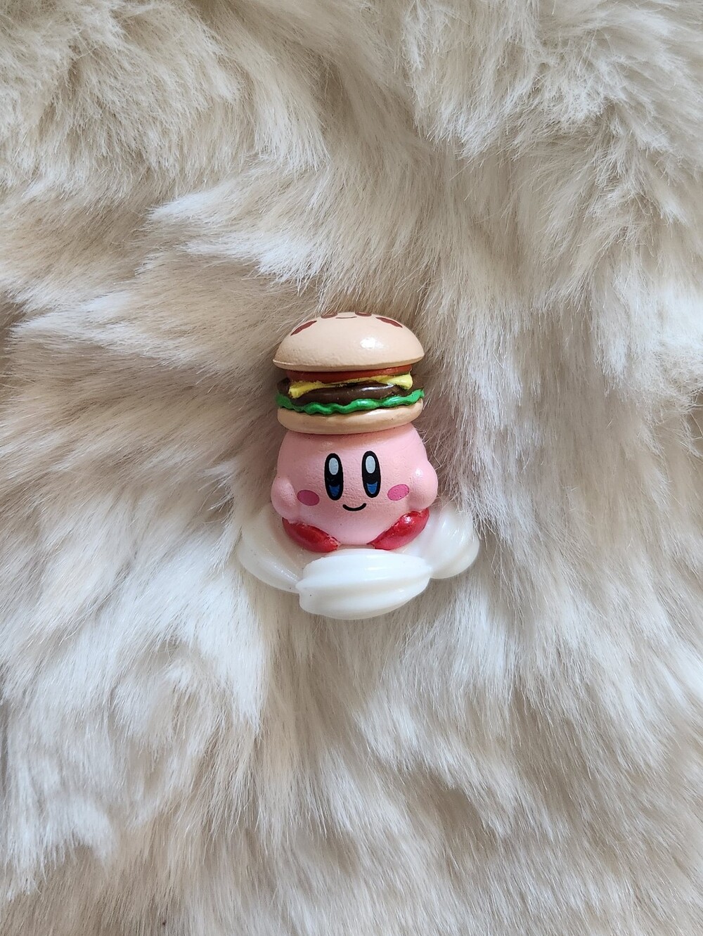Nitendo Kirby burger figure